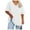 White, variant on vigerkar Women's Oversized T Shirts V Neck Tees Summer Half Sleeve Casual Comfy Cozy Cotton Tunic Tops Plus Size 2025 White, 5XL