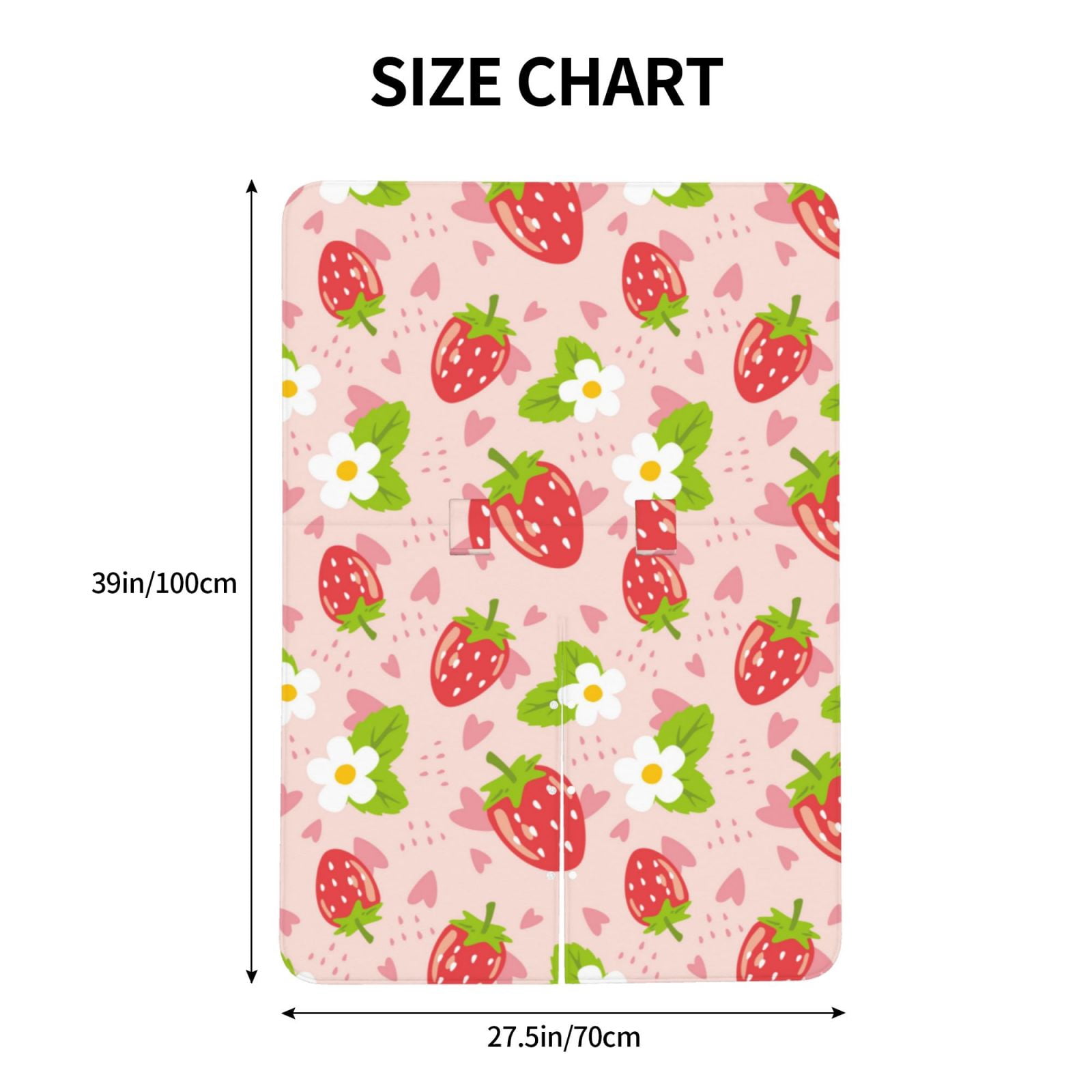Car Seat Cover Baby - Cute Strawberry Pink Love Breathable Infant Car Seat Cover for Baby Carseat, Lightweight Comfort Baby Essentials Must Haves Newborn Stuff for Girl Boy