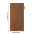 thumbnail image 5 of Jesscasday Daily Notepads Leather Notebook with Pen Holder Stationery Notebooks Journal Notebook Refillable Notepads for Office, 5 of 21