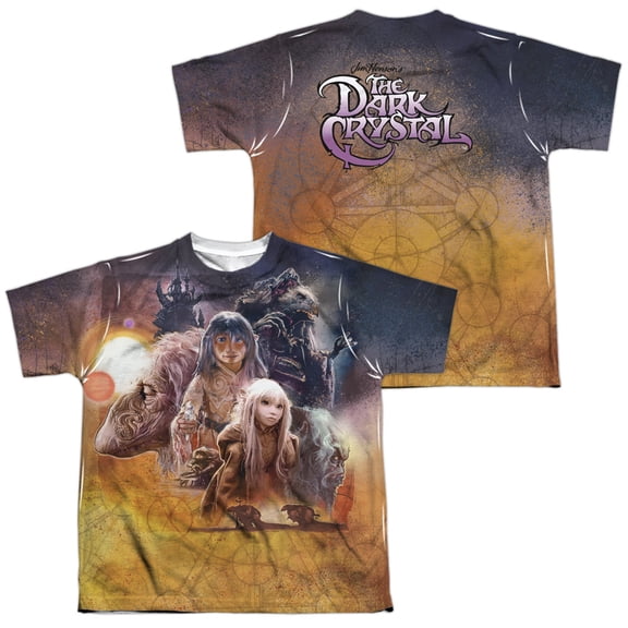 Dark Crystal - Painted Poster (Front/Back Print) - Youth Short Sleeve Shirt - Medium