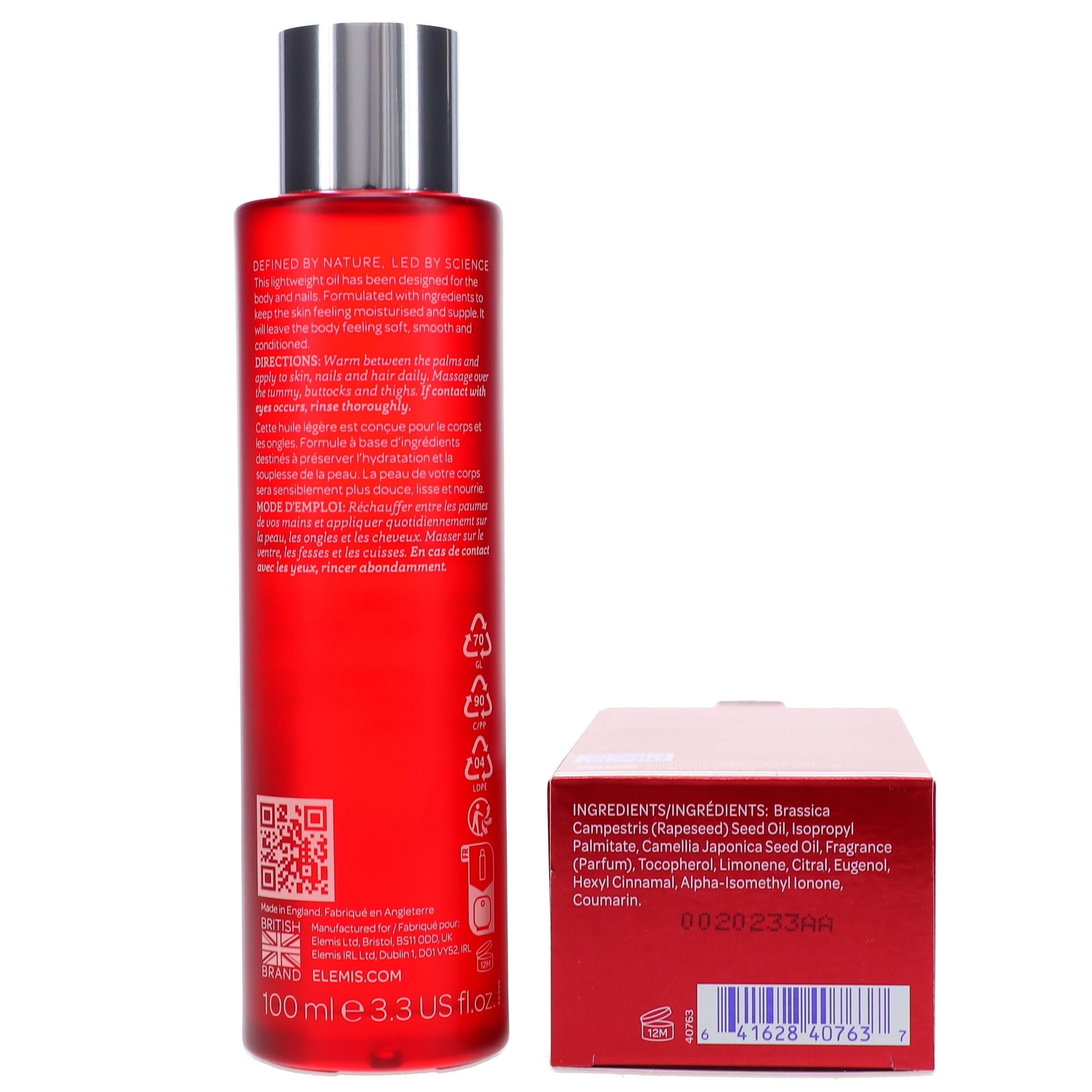 ELEMIS Japanese Camellia Body Oil Blend 3.3 oz