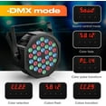 thumbnail image 5 of Rechargeable Par Lights 36W RGB Battery Powered, Wireless LED Par Lights DJ Uplights Sound Activated Remote Control for Wedding Events Club Party Church Stage Lighting, 5 of 9