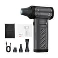 thumbnail image 1 of Rechargeable Portable High Power Blower Fan 3 Speeds & 3 Air Handheld Fan For Blowing Removal & Scene Use, 1 of 9
