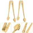 thumbnail image 2 of Pinzas para cubitos de hielo de acero inoxidable, pinzas para azúcar, pinzas para alimentos, pinzas para servir de cocina, 2 of 5