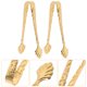 thumbnail image 2 of Pinza para cubitos de hielo portátil de 2 uds, pinza para alimentos de acero inoxidable, pinzas para azúcar para cubos de cocina, 2 of 7
