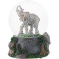 thumbnail image 3 of Elephant Pride Famille Globe d'Eau Musical 100MM Joue Tune Born Free, 3 of 6