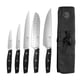 thumbnail image 1 of Set de Cuchillos de Chef MasterChef 5 Piezas con Estuche de Lona de Acero Inoxidable Alto Carbono, 1 of 7