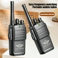 thumbnail image 6 of Kid's Interphone A Two-piece Two-way Wireless Toy With A LCD Screen Suitable for Outdoor Friends Interactive Tactical Toys Exploration Camping and Hiking Within A Range Of 200 Meters, 6 of 6