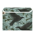 thumbnail image 7 of Yayeee Collapsible Cube Storage Bin with Lid Fabric Closet Decorative Basket with Handles, Mystic Crows Pattern, 7 of 7