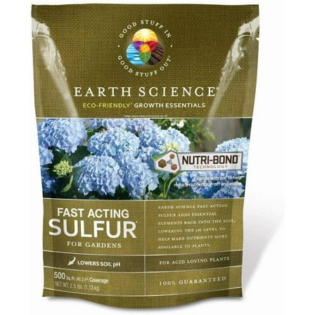 Earth Science Growth Essentials Soil Sulphur 2.5lb