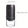 thumbnail image 2 of SNNROO For Smart Electric Coffee Grinder with Ceramic Burrs  Adjustable Coarseness  Auto Shut-Off & Easy Clean Design - USB Rechargeable, 2 of 7