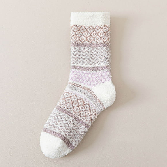 Roncen Wool Socks - Vintage Winter Warm Wool Socks for Women, Soft Cozy Thick Knit Boots Sock Gifts for Women Men