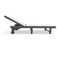 thumbnail image 2 of Venice HDPE Chaise Lounge, Gray (Set of 2), 2 of 10