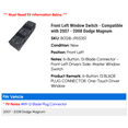 thumbnail image 2 of Front Left Window Switch - Compatible with 2007 - 2008 Dodge Magnum, 2 of 3