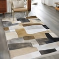 thumbnail image 3 of 3'x5' Area Rugs, Abstract Color Blocks Indoor Outdoor Area Rug for Living Room Bedroom, Modern Geometric Art Washable Bathroom Rugs Kitchen Floor Carpet Mats Home Decor Aesthetic, 3 of 8