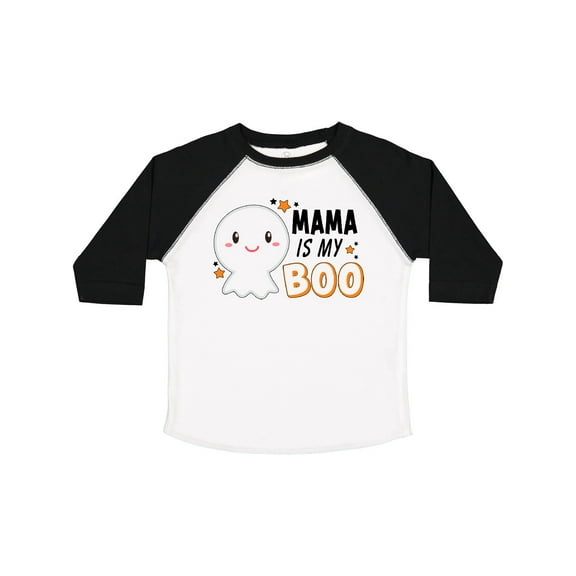 Inktastic Mama is My Boo with Cute Ghost Boys or Girls Toddler T-Shirt