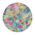thumbnail image 4 of HAOXIT Table Cover for Round Tables, Stretch Tablecloth, Stain Resistant Table Cover Compatible with Abstract Watercolor Tie Dye for Outdoor/Indoor Use, Fits Round Tables 54-58, 4 of 8
