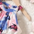 thumbnail image 5 of MZXELPRJD Girls Black Jumpsuit Butterfly Print Girl Toddler Clothes Suspenders Romper Toddler Girls Clothes Sets Girl Clothes Size 8-9 Year Old Outfits Sets Blue Onesie Boys Jogging Sets, 5 of 8