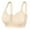 Beige, variant on Bigersell Comfort Bras for Women Sale Push up Bras for Women Plus Size Full-Figure Bra Style B3827 V-Neck Seamless Bras Front Button Bra Closure Women's Plus Size No Show Bras for Women Blue L