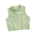 thumbnail image 3 of EHQJNJ Ladies T Shirts for Women Cotton Loose Fit Women's New Vest Wrapped Chest Lace Solid Color Sexy Detachable Strap Top Country Tops for Women Womens T Shirts Loose Fit, 3 of 5