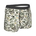 thumbnail image 3 of Haiem Skull with Cash Men's Boxer Briefs, Every Day Comfort Stretch Cotton Moisture-Wicking Underwear-X-Large, 3 of 9