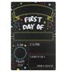 thumbnail image 1 of Cartel de pizarra GSM Brands de doble cara 30 x 20 cm, 1 of 8
