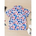 thumbnail image 4 of 2Pcs Summer Baby Boys Clothes Sets Infant Newborn Short Sleeve T-shirt Tops with Short Pants Babe Clothing Children Outfits, 4 of 8