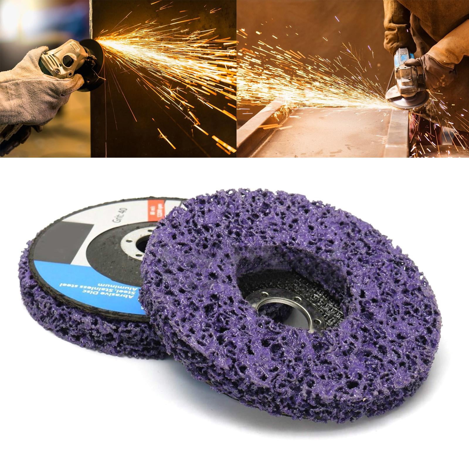 CEORPER Flap Disc Abrasive Grinding Wheels 6pcs/set Disc Abrasive Wheel 125mm 5'' for Orbital Sander Sanding Discs Angle Grinder