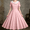 Pink, variant on LJEFF Girls Vintage Solid Swing Dress, Pleated Collar A-Line Short Sleeve Kids Casual Party Dress Blue Size 6 Years