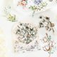 thumbnail image 3 of Adhesivos YOKSAS con estampado floral de acuarela pastel, 120 unidades, impermeables, 3 of 7