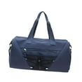 thumbnail image 2 of Equipo de gimnasio de Bag Duffle con compartimento de zapato con cremallera sólida Stur Weekender Fitness Mochness para entrenamiento atlético Azul, 2 of 10
