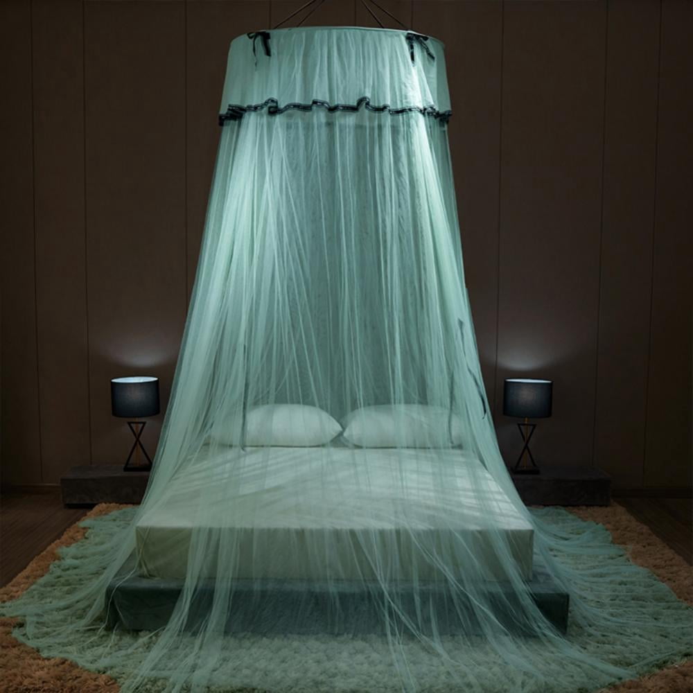 Deluxe Bed Canopy for Girls & Adults , Dome Canopy Bed Curtains Mosquito Net Play Tent for Kids Teen Adult King Queen Full Double Bed