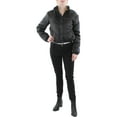 thumbnail image 2 of Sanctuary Womens Davis Chevron Puffer Quilted Coat, 2 of 3