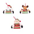 thumbnail image 4 of Yuarrent Decoración de pared Suministros de vacaciones Colgante de Navidad Resistencia al desgaste Adorno de Navidad Adorno multipropósito Colgador de Kits de decoración para fiestas Enano Yuarrent HA070030-03B, 4 of 6