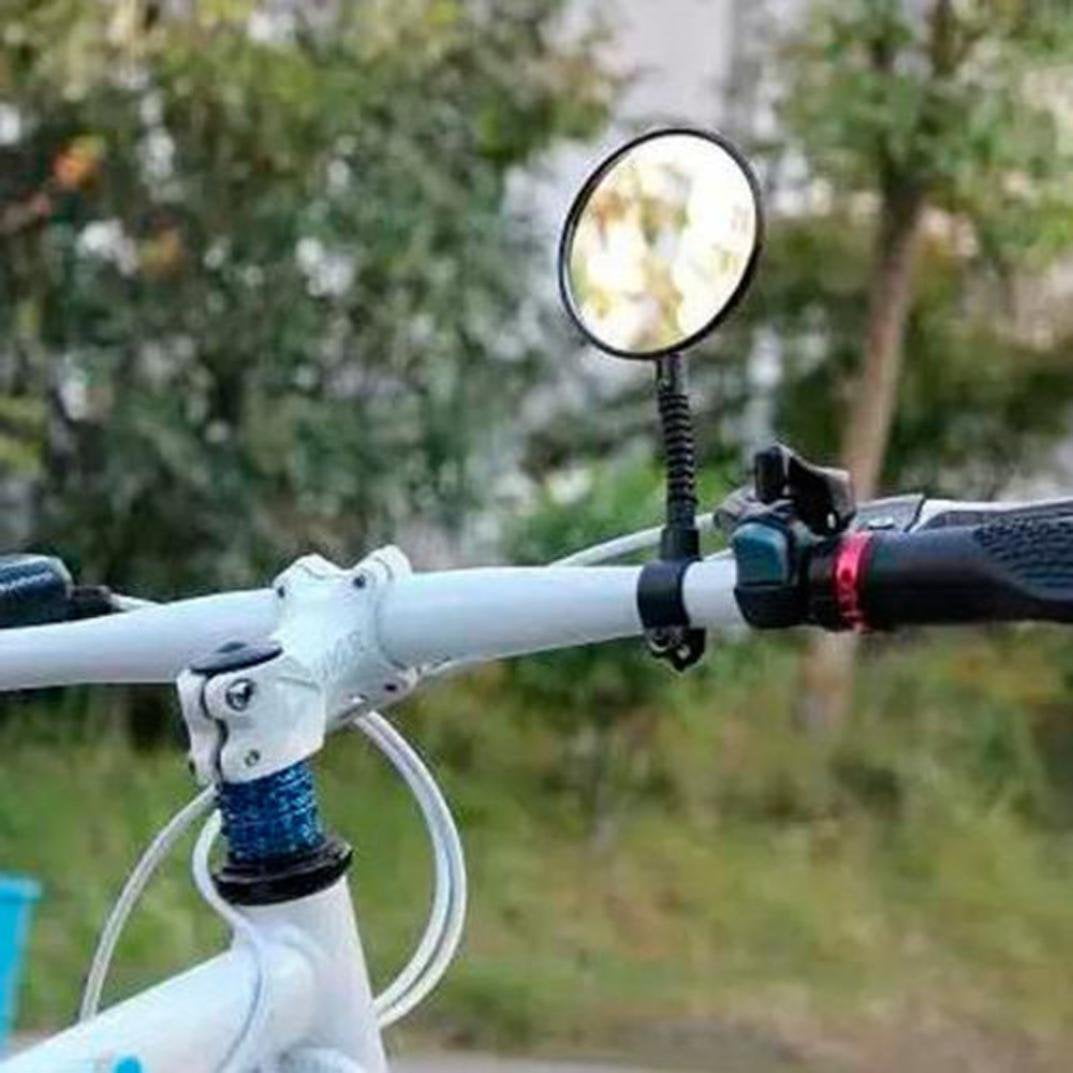 Universal Rotate Cycling Bike Handlebar Wide Angle Rearview Back view Mirror