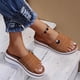 thumbnail image 4 of Sandalias de moda para mujer, zapatillas casuales de suela gruesa para personas de verano perezosas Wmkox8yii hj789, 4 of 6