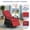 Red, variant on ATR ART to REAL Patio Swivel Recliner Chair,Outdoor Rocker Recliner with Foot Rest,Red