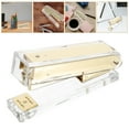 thumbnail image 3 of Office Stapler,Acrylic Stapler Multi-Function Hand Stapler Professional Office Stapler Office Supply, 3 of 7