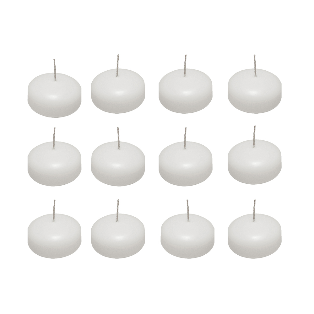 LumaBase Floating Wax Candles - Set of 12 (2 Inches) - image 5 of 6