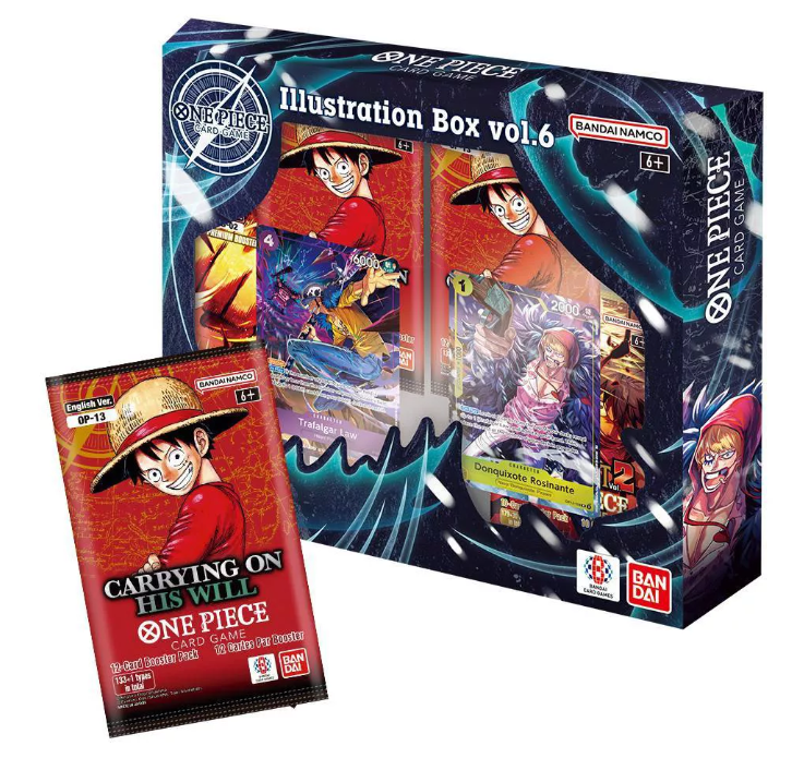 Bandai - One Piece Card Game: Vol. 6 Illustration Boxes - QTY 2