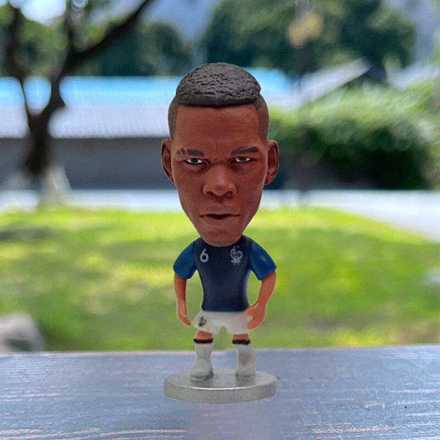 Figura de estrella de fútbol de 6,5 cm, Mini jugador de fútbol, adornos de coche, colección de muñecas, figuras de acción deportivas, recuerdos, juguetes, regalos para fanáticos
