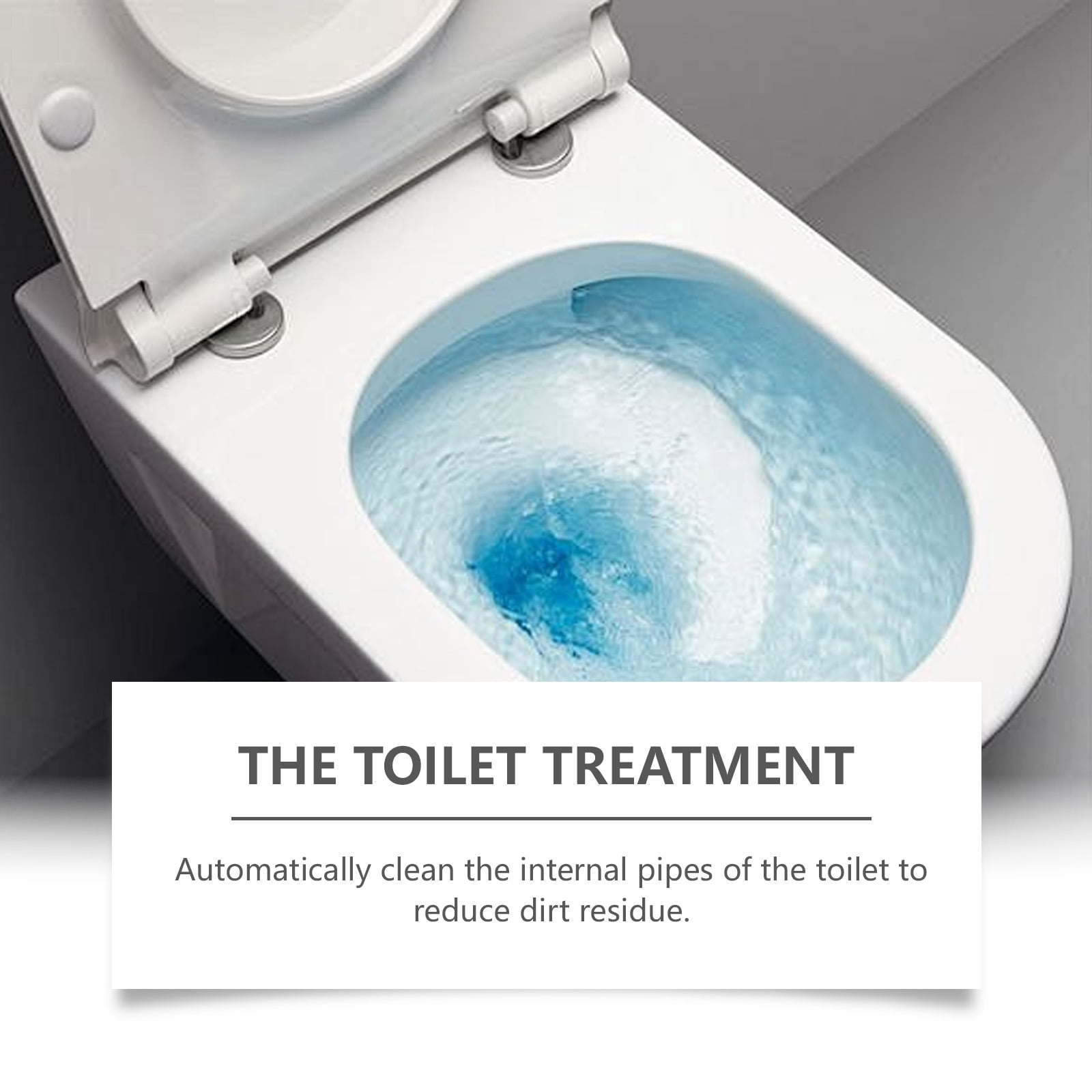 Alvantor Toilet Bowl Cleaner Tables, Automatic Toilet Tank Cleaner Freshens and Removes Odors For Cleaning, 3 blocks 4.23oz
