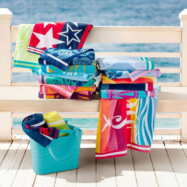 Member's Mark Oversized 2-Pack Beach Towels, 40