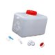 thumbnail image 4 of Juego de contenedor de agua Tanque dispensador de agua Multifuncional Gran capacidad Portátil 15 litros, 4 of 8