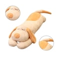 thumbnail image 3 of Juguete De Peluche para Perros Unisex Algodón PP Cómoda Lana De Algodón Linda Almohada Larga para El Hogar Beige 1.1m/43.3in, 3 of 12