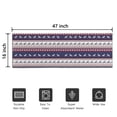 thumbnail image 5 of Dark Blue Christmas Reindeer and Donkey Pattern Door Rugs,Washable Non Slip Door Mats Indoor,Decorative Door Mats,Entry Mat Indoor for Entrance,Bedroom,Kitchen,Bathroom,16"x47", 5 of 6