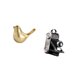 thumbnail image 5 of Figura de pájaros,Figura de pájaro dorado,decoración del hogar,estatua de animal,Estatuas decorativas de pájaros pequeños como accesorios de exhibición,Estatua de cámara,Figura, 5 of 8