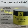 thumbnail image 6 of Aquegel Nasal Moisturizer + Zinc, 12-Hour Nasal Moisture Relief, Water Based Nose Gel, Nasal Moisturizer for Oxygen Therapy, Dry Nose, Nasal Dryness, Nosebleeds, Cannula. Zinc Cold & Flu Therapy, 6 of 8