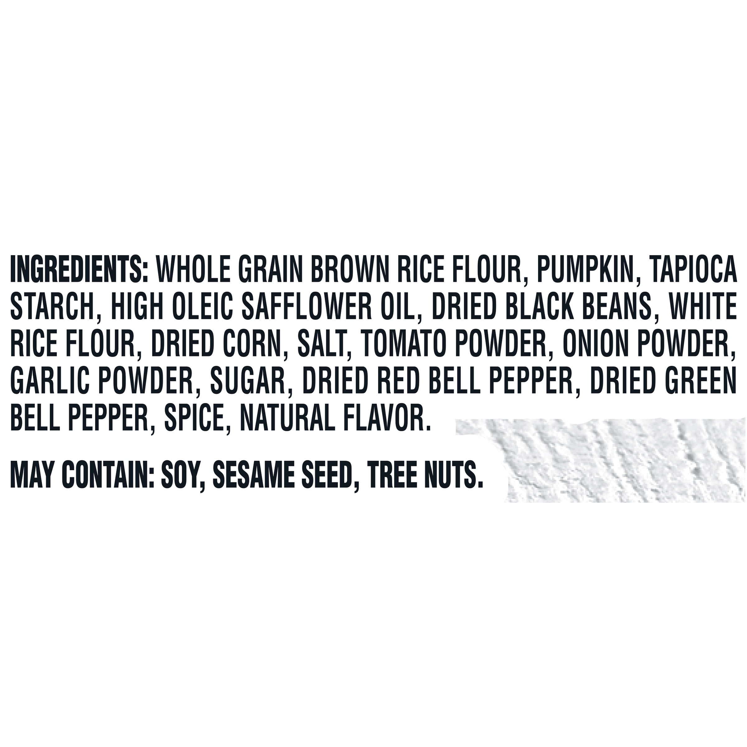 Good Thins Garden Veggie Rice Snacks Gluten Free Crackers, 3.5 oz (Pack of 8)