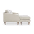 thumbnail image 3 of Moe's Home Collection Quinn Sectional Oatmeal Fabric Sectionals, 3 of 6